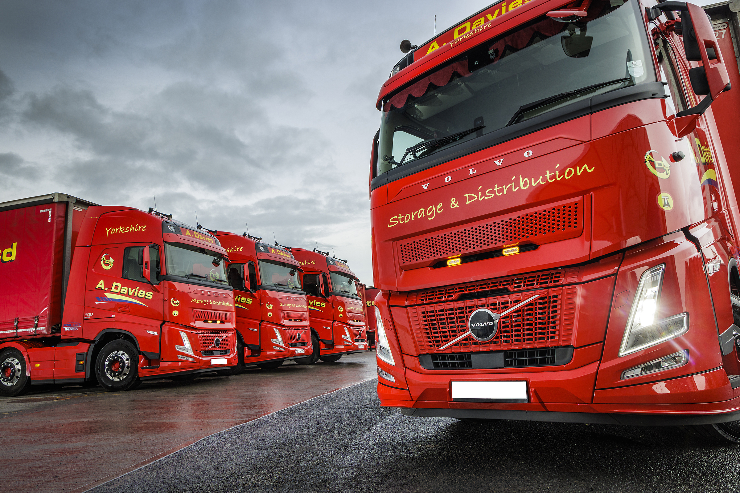 Nationwide distribution vehicles